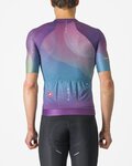 CASTELLI Kurzarm Fahrradtrikot - R-A/D - Lila