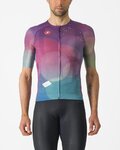 CASTELLI Kurzarm Fahrradtrikot - R-A/D - Lila