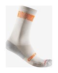 CASTELLI Klassische Fahrradsocken - UNLIMITED 18 - Grau
