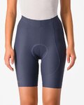 CASTELLI Fahrradshorts ohne Träger - ESPRESSO W - Blau