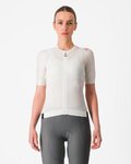 CASTELLI Kurzarm Fahrradtrikot - ESPRESSO W - Elfenbein