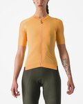 CASTELLI Kurzarm Fahrradtrikot - ESPRESSO W - Orange