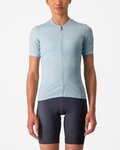 CASTELLI Kurzarm Fahrradtrikot - LIBERA - Hellblau