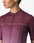 CASTELLI Kurzarm Fahrradtrikot - SALITA - bordeaux