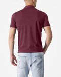 CASTELLI Polo Hemd - MERINO POLO - bordeaux