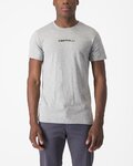 CASTELLI Kurzarm Fahrrad-Shirt - CLASSICO - Grau