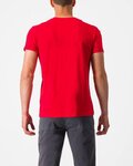 CASTELLI Kurzarm Fahrrad-Shirt - CLASSICO - Rot