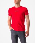 CASTELLI Kurzarm Fahrrad-Shirt - CLASSICO - Rot