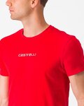 CASTELLI Kurzarm Fahrrad-Shirt - CLASSICO - Rot