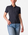 CASTELLI Polo Hemd - MERINO W POLO - Schwarz