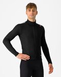 CASTELLI Fahrrad-Thermojacke - ESPRESSO AIR - Anthrazit