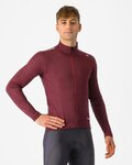 CASTELLI Fahrrad-Thermojacke - ESPRESSO AIR - bordeaux