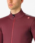 CASTELLI Fahrrad-Thermojacke - ESPRESSO AIR - bordeaux