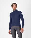 CASTELLI Fahrrad-Thermojacke - PERFETTO AIR - Blau
