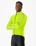 CASTELLI wasserfeste Jacke - ULTRA RAIN CAPE - Gelb