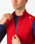 CASTELLI Fahrradweste - ESPRESSO VEST - Rot