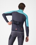 CASTELLI Fahrrad-Thermojacke - UNLIMITED - Hellblau