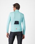 CASTELLI Langarm Fahrradtrikot für den Winter - UNLIMITED TRAIL 2 - Hellblau