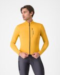 CASTELLI Langarm Fahrradtrikot für den Winter - UNLIMITED TRAIL 2 - Gold