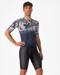 CASTELLI Kurzarm Fahrradtrikot - INSIDER 2 - Blau