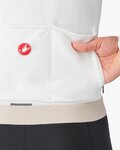 CASTELLI Langarm Fahrradtrikot für den Winter - ESPRESSO THERMAL W - Weiß