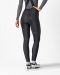 CASTELLI Lange Fahrradhose mit Trägern - ESPRESSO DT W - Schwarz