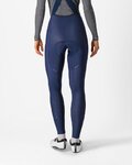 CASTELLI Lange Fahrradhose mit Trägern - ESPRESSO DT W - Blau