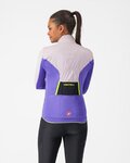 CASTELLI Fahrrad-Thermojacke - UNLIMITED W - Rosa/Lila
