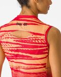 CASTELLI Ärmelloses Fahrradtrikot - INSIDER 2 W - Rot