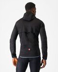CASTELLI wasserfeste Jacke - UNLIMITED RAIN - Schwarz