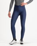 CASTELLI Lange Fahrradhose ohne Träger  - ESPRESSO W - Blau