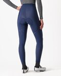 CASTELLI Lange Fahrradhose ohne Träger  - ESPRESSO W - Blau