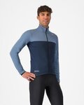 CASTELLI Fahrrad-Thermojacke - ESTREMO - Rot/Schwarz