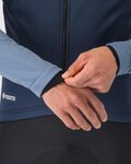 CASTELLI Fahrrad-Thermojacke - ESTREMO - Rot/Schwarz