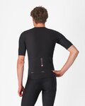 CASTELLI Kurzarm Fahrradtrikot - PREMIO EVO - Schwarz