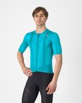 CASTELLI Kurzarm Fahrradtrikot - A/C - Hellblau