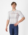 CASTELLI Kurzarm Fahrradtrikot - CLIMBER´S A/C - Silber/Grau