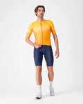 CASTELLI Kurzarm Fahrradtrikot - UPF - Orange
