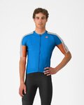 CASTELLI Kurzarm Fahrradtrikot - ENTRATA 6 - Blau