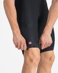 CASTELLI Kurze Fahrradhose mit Trägern - UNLIMITED ENDURANCE - Schwarz