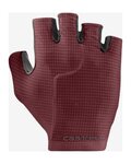 CASTELLI Fingerlose Fahrradhandschuhe - PREMIO EVO - bordeaux