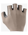 CASTELLI Fingerlose Fahrradhandschuhe - ESPRESSO - Grau