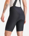CASTELLI Kurze Fahrradhose mit Trägern - PREMIO EVO W DT - Schwarz