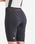 CASTELLI Kurze Fahrradhose mit Trägern - FREE AERO RACE S W - Schwarz