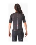 CASTELLI Kurzarm Fahrradtrikot - AERO PRO 8S - Schwarz