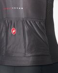 CASTELLI Kurzarm Fahrradtrikot - A/C W - Schwarz
