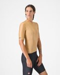 CASTELLI Kurzarm Fahrradtrikot - UNLIMITED W - Braun