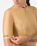 CASTELLI Kurzarm Fahrradtrikot - UNLIMITED W - Braun