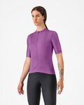 CASTELLI Kurzarm Fahrradtrikot - UNLIMITED W - Lila