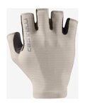 CASTELLI Fingerlose Fahrradhandschuhe - ESPRESSO W - Silber